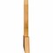 Ekena Millwork Portland Rough Sawn Timber Gable Bracket, Western Red Cedar, 60"W x 22"H x 2"D x 6"F, 9/12 Pitch GBW060X22X0206POR00RWR - alternate 3